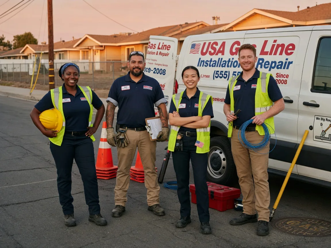 Gas Line Installation company in Waynesville, IL